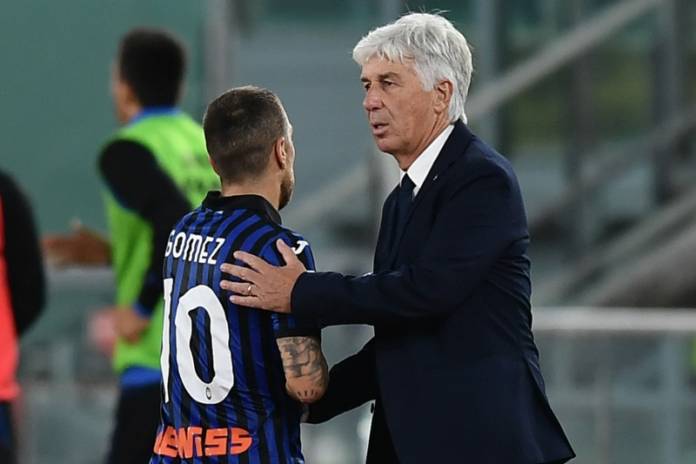Gasperini-Gomez_Atalanta_foto
