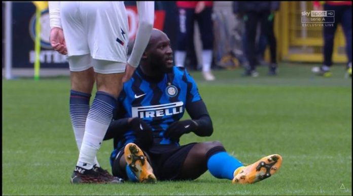 Lukaku infortunio Inter-Crotone