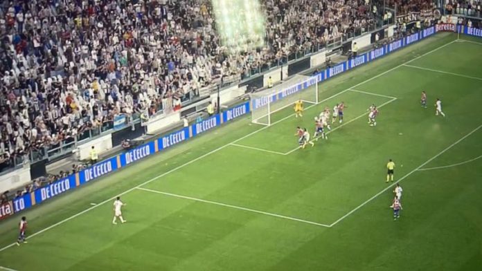 Gol Milik regolare Juventus Salernitana