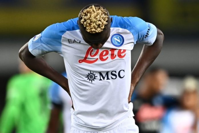 Osimhen_Napoli_delusione_foto 2022