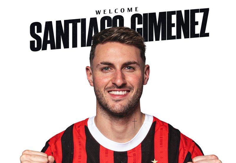 Santiago Gimenez, Milan